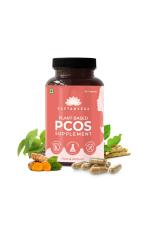 Saptamveda Plant Based PCOS Supplement Capsules for Delayed Periods 60 Veg Capsules