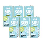VDC Soy Drink- 1L, (Pack of6) Lactose-Free, No added preservatives, Zero cholesterol, Rich in Protein, Source of Dietary fiber, Fortified with Vitamins and Minerals, Plant-Based, No added sugar