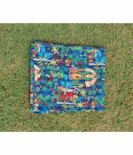 Chaman International - Print Kantha Quilt Cotton Indian Bedspread Ethnic Decorative Blanket Handmade