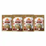 Ghotaram Kalikata/Kolkata Jhal Muri/Bhel Puri/Bhelpuri/Spicy Puffed Rice/Mudi/Moodi Masala Homemade, Mother's Recipe, No Preservatives Masala-150Gx4Pk