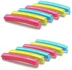 FIVANIO Bag Sealing Clips Large, Medium, Small Bpa Plastic Plastic Clips (Set Of 36, Multicolor)