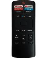 NixGlobal Smart Remote (without voice) with NETFLIX GOOGLE PLAY HOTSTAR Compatible for VU 4K SMART LED LCD TV Remote Controller (Black)