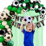 House of Banter Football Theme Birthday Decorations for Boys, Kids Party - Game Theme Birthday Decorations, Sports Theme Birthday Decorations - Football Birthday Decorations for Boys