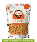 Anjani 1KG Premium Seedless Green Raisins (Kishmish)