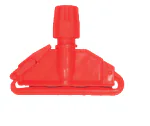 S SHUBHAM Unbreakable Wet Mop Clip (PACK OF 4) RED