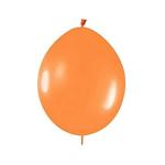 Grand Shop Orange Rubber Link Tail Chain Toy Balloon