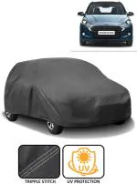 CARNEST Car Cover For Hyundai Grand I10 Nios Asta 1.2 Kappa Vtvt (Without Mirror Pockets) (Grey)