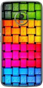 instyler Motorola Moto G5 Plus Matte Vinyl Textures Printed Mobile Skin Sticker with Scratch Resistant Lamination