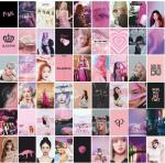Cvanu 54pcs BLACKPINK Boho Style Aesthetic Collage Kit Mini Poster for Decor-113 Paper Print (6 inch X 4 inch)