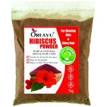 OREAYU Hibiscus Powder Organic Hand Picked/Gudhal Flower Powder for Hair | Skin | Face | 100% Natural & Herbal | -1KG