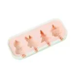 TLISMI Cute Christmas Theme Silicone Ice Cream Molds with 6 Reusable Sticks, BPA Free Non-Stick Ice Lolly Kulfi Moulds, Cartoon Shapes DIY Popsicle Ice Cream Pop Maker for Kids & Adults, Multicolor