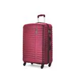 Safari Aerodyne 75 Cm Large Checkin Trolley Bag Hard Case Polycarbonate 4 Wheels 360 Degree Wheeling, TSA Lock, Antitheft Securi Zipper Travel Bag, Suitcase for Travel, Trolley Bags for Travel, Wine