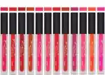 OUR BEAUTY Multicolor Matte Liquid Lipsticks 100% Veg, 60 Ml (Set Of 12)