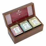 Octavius Loose Leaf Tea Gift Set | Elixir Collection - 3 Calming Wellness Loose Teas Loose Teas | Tea Gift Sets for Tea Lovers | Green Tea Sampler Gift Set Box - 150gm