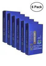 GOOD JOY Excites Ultra Thin Mint Flavored Condoms - 10 Nos Chocolate Flavor 100% Natural Rubber Latex Pack Of 6