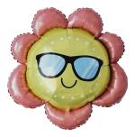 Jagmag Fun in The Sun Flower Smiley Theme Foil Balloons