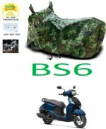 RONISH Waterproof Two Wheeler Cover for Yamaha (Fascino, Multicolor) Fascino 125 BS6 (.Multicolor)