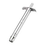 Geetu Silver Stainless Steel Kitchen Gas Lighter