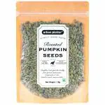 Urban Platter Roasted & Salted Pumpkin Seeds, 1Kg [Pack of 2 - 500g] (Use in Salads, Trail Mixes, Baked Goods, Granola Bars, Desserts | Source of Protein & Fibre | Keto Diet Friendly | Immunity Booster | Pepitas Seed | Healthy Superfood Snack)