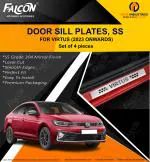 FALCON CAR DOOR SILL PLATES/SCUFF PLATES IN SS FOR VIRTUS 2023 ONWARDS