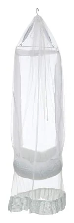 VParents New Born Net Baby Swing Cradle with Mosquito net and Spring (Green)