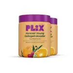PLIX Plant-based Collagen Builder Powder (With Hyaluronic Acid & Vitamin C) Supports Skin Elasticity, Firmness & Youthful Glow, Certified Clean by US