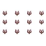 Comet Busters Maroon Stone Bindi For Women