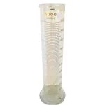 ABGIL BOROSILICATE GLASS MEASURING CYLINDER 5000 ML. ONE UNIT