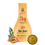 Nat Habit Fresh Wild Turmeric Body Ubtan, 2 Minute Bath Scrub | For Accelerated Detan, Pack of 1
