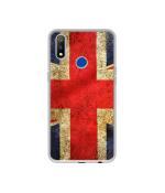 Casotec UK Flag Design Printed Silicon Soft TPU Back Case Cover for Realme 3 Pro