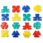 Ok Play Joy Link Set of 16 Assembled Shapes Linking toys Multicolor 18Y+