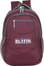 Blufin Large 40 L Laptop Backpack Large 40 L Laptop Backpack unisex medium for school college and office (Purple)