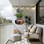 De'Dzines Lotus Plant Hanger (D2) with Pot | Stylish and Unique Plant Hanger used for Home Decoration | Eco - friendly & Sustainable Plant Hanger