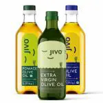 Jivo Extra light Olive Oil, Extra Virgin Olive Oil & Pomace Olive Oil (1L Each)