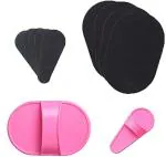 Inditradition Instant Hair Remover Sand Paper Pads | For Legs, Arms, Face, Under Lips (4 Small + 4 Big Papers)