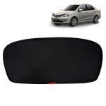 Kingsway Car Rear Windshield Sun Shades Curtains for Toyota Etios, Model Year : 2010 Onwards, Dicky, Color : Black, Cotton Mesh, 1 Piece