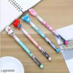 Topgifties Beautiful BTS Theme Push Pencils Designer Lead Bullet Pencils Birthday Gift Return Gifts for Kids