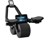 Shopeleven Ab Roller Wheel Automatic Return Abdominal Wheel Home Gym Strength Training Dynamic Core Trainer Plank Exercise Wheels For Home workout Gym Fitness