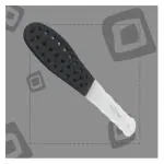 TRITON Emery Professional Doited Dual Sided Foot Scraper,Filer for Hard n Dead Skin Callus Remover,Pedicure Foot Scrubber for Men n Women