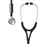 Life Line Diamond Stethoscope - Single Diaphragm Aluminum Matte Finish Chest Piece For Adult - 2-Way Tube