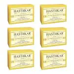 Hasthkar Handmades Glycerine Natural Anti fungal anti becterial Soap 125Gm Pack of 6