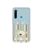 Casotec Teddy Bear DesignPrinted Silicon Soft TPU Back Case Cover for Xiaomi Redmi Note 8