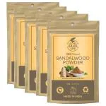 Khadi Ark Sandalwood Powder (Pack Of 5) to Reduce Acne, Pimple Wrinkles (500 g)
