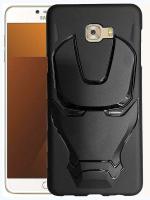 Lejaao Samsung Galaxy On7 Prime Avenger Iron Man Logo Black Polycarbonate, Thermoplastic Polyurethane Mobile Back Cover (16 x 7.5 x 0.9 cm)