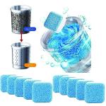 KATHIYAWADI (Pack of 12) Washing Machine Deep Cleaner Tablets ,Descaling Powder Tablets for All Company's Front & Top Load Machine, for Perfectly Automatic Cleaning of Tub & Drum Stain Remover