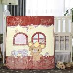 Baby Moo You've Got Mail Red Blanket