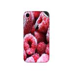 GADGETSWRAP Printed Vinyl Skin Sticker for Apple iPhone XR - frozen red berries