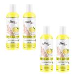 Lemon Hand Rub Sanitizer Gel -200 ml (Pack of 4)