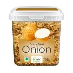 Holy Natural Crispy Fried Onion 100 gm, Crunchy Birista, and Crispy Fried Onion Flakes Use for making biryani, soups, dals, and sandwiches.