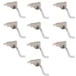 Rawk Stainless Steel Cambolt | Automatic Latch | Heavy Cam Bolt | Automatic Tower Bolt | Auto Lock | Almirah Tower Bolt Locking System | Automatic Cam Bolt (Matte Finish 2-Inch Pack fo 10)